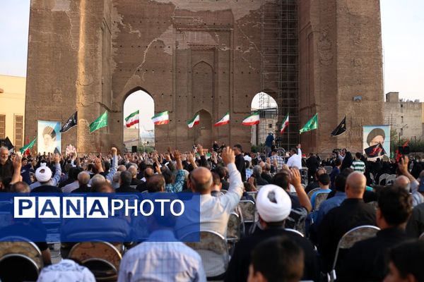 مراسم اربعین شهدای اقتدار آذربایجان شرقی 