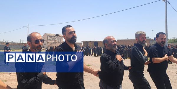 عزاداری ظهر عاشورا در روستای حسن آباد بلهر 