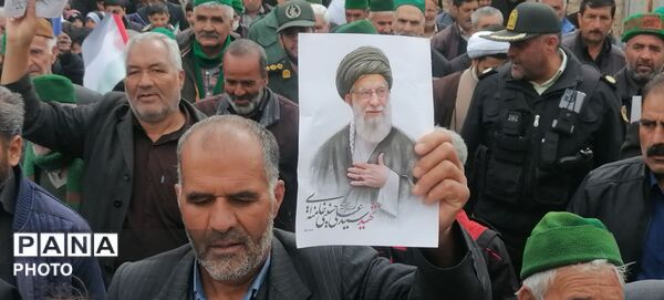 راهپیمایی روز جهانی قدس در شهر بار نیشابور