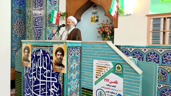 نمازجمعه اهر با صفای حضور نوجوانان