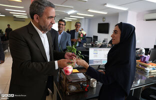 حضور رئیس سازمان مدارس و مراکز غیردولتی در خبرگزاری پانا
