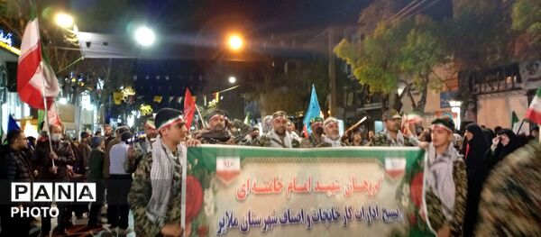  پاسداشت مقام شهدا و پایبندی به آرمان‌های انقلاب در ملایر