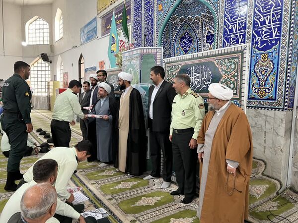 مراسم گرامیداشت هفته نیروی انتظامی در شهرستان سملقان