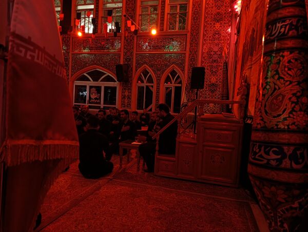 عزاداری شب یازدهم ماه محرم در تکیه ابوالفضلی 