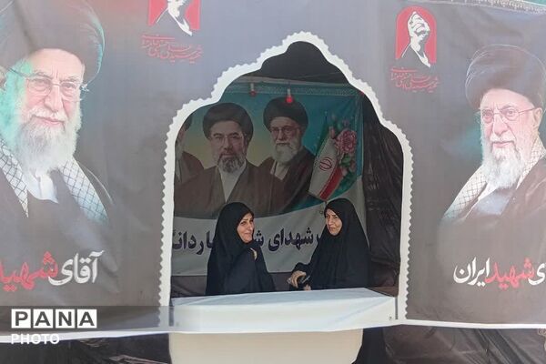 خدمت رسانی و پذیرایی موکب شهدای چهاردانگه  از زائران مراسم تشییع رهبر شهید