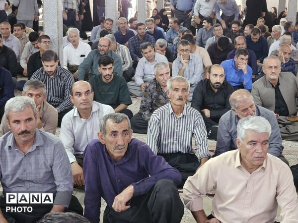 مراسم گرامیداشت رهبر شهید انقلاب در شهرستان دهگلان
