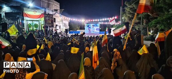 مراسم پر اقتدار انقلابی به همراه نماز استغاثه