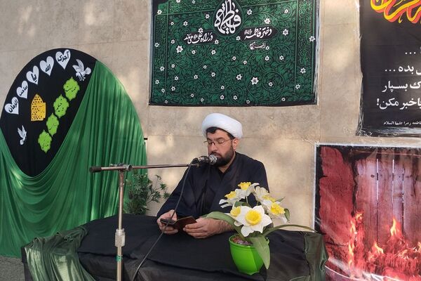 مراسم عزاداری شهادت حضرت زهرا(س) در مدارس کهریزک 
