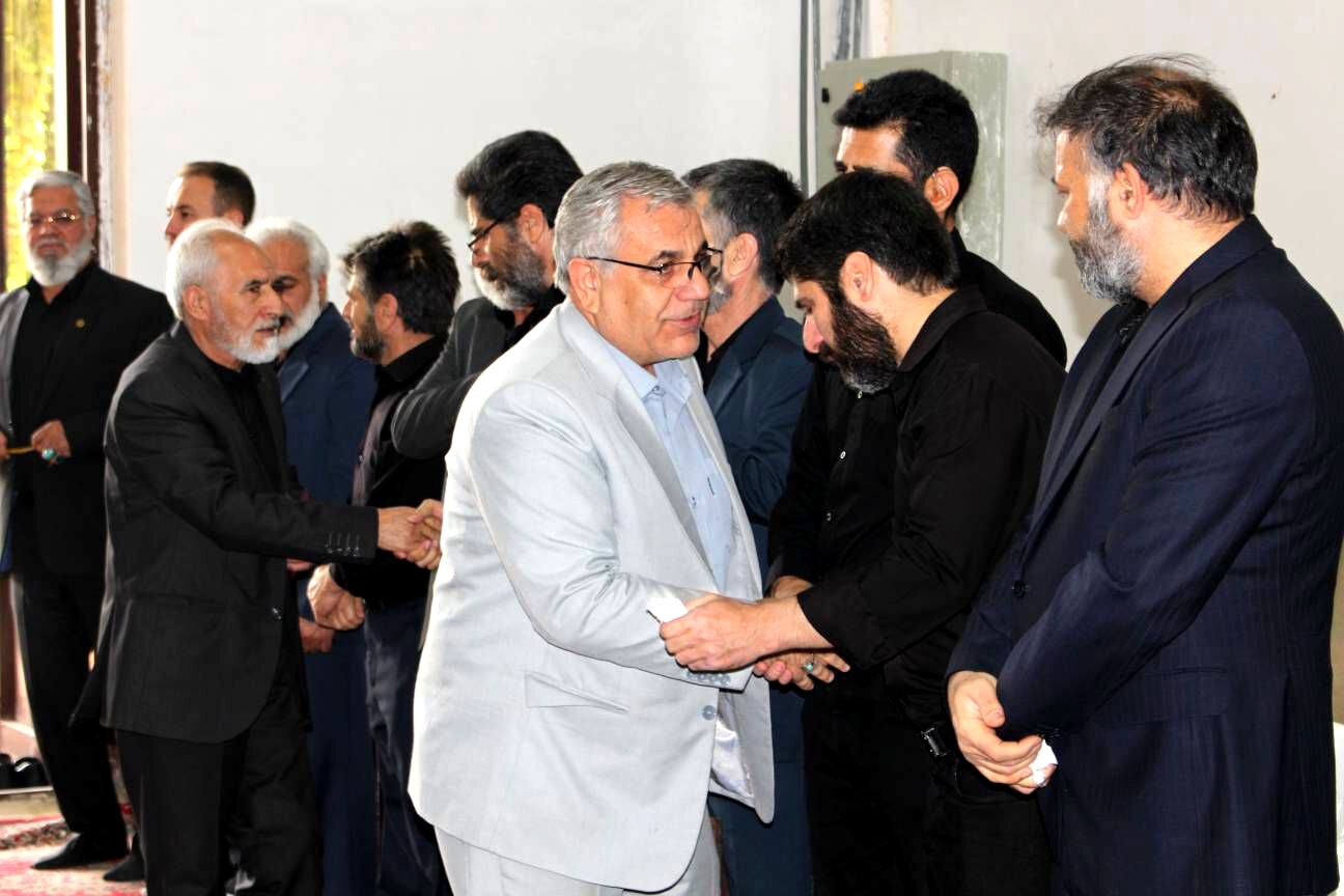 آیین گرامیداشت چهلم شهیدان ملکی در مصلای نظرآباد 