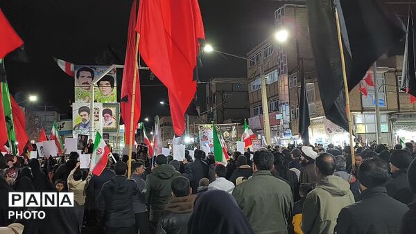  تجمع باشکوه مردم سرخس در راه حفظ ارزش‌ها