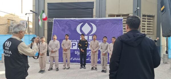 غرفه خبرگزاری پانا، وعده دیدار دانش‌آموزان در راهپیمایی 22 بهمن