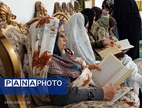 تجلی معنویت و پیوند مادر و دختری در اعتکاف مسجد جامع رامیان