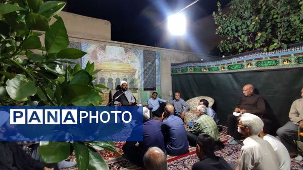 روضه خانگی در یکی از خانه کهن شهرستان کاشمر