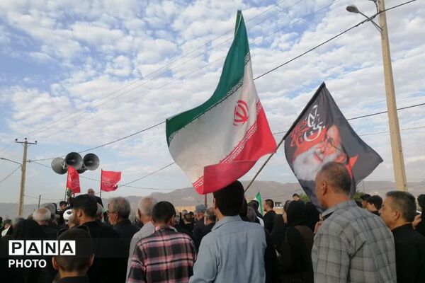 جاماندگان اربعین در نی‌ریز