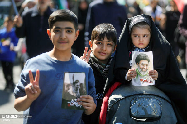  چهلمین روز شهادت رهبر شهید انقلاب اسلامی - تهران/2