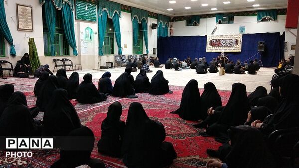 مراسم عزاداری در مسجد الغدیر 