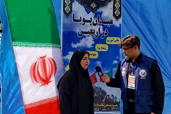برپایی موکب های مختلف در مسیر پیاده روی اربعین در ناحیه دو شهرری 