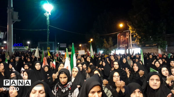 نود و نهمین تجمع اقتدار و ایستادگی در کوهدشت
