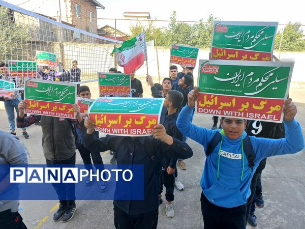 زنگ آغاز نصرالله در مدارس گلوگاه 