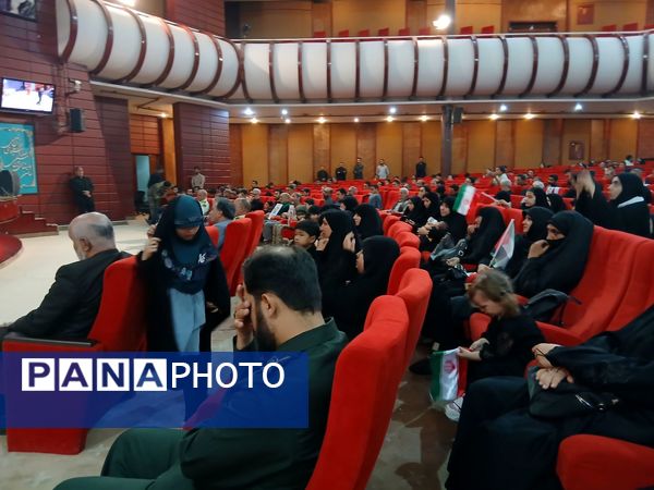 گرامیداشت شهدای اقتدار جنگ ۱۲ روزه در تبادکان