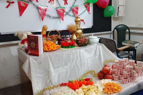 جلوه‌هایی از شکوه فرهنگ ایران باستان در دبیرستان شهدای محراب 
