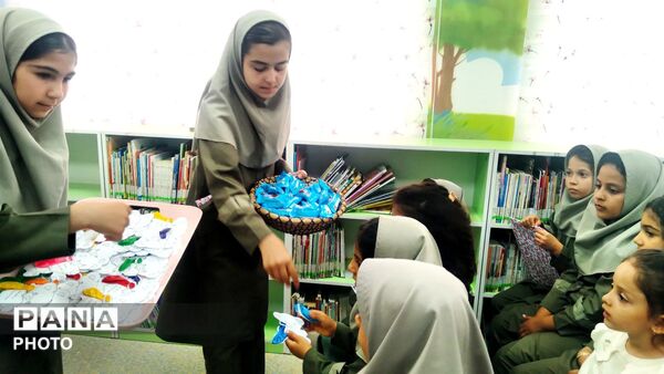 جشنی  روز جهانی کودک در کتابخانه  آیت‌الله نجم آبادی نظرآباد
