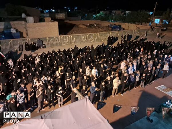 مراسم عزاداری اربعین حسینی در مسجد صاحب‌الزمان (عج) علی‌آباد پیشکوه