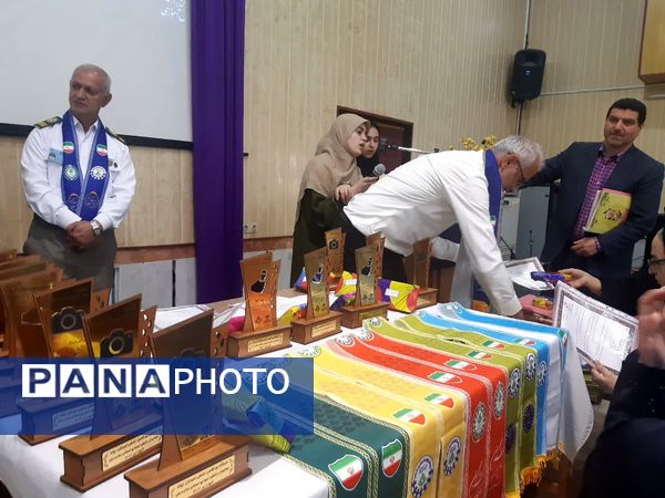 مراسم سالروز تأسیس سازمان دانش‌آموزی در مازندران