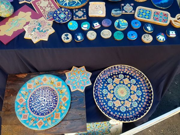 بازارچه مشاغل در هنرستان سمیه 