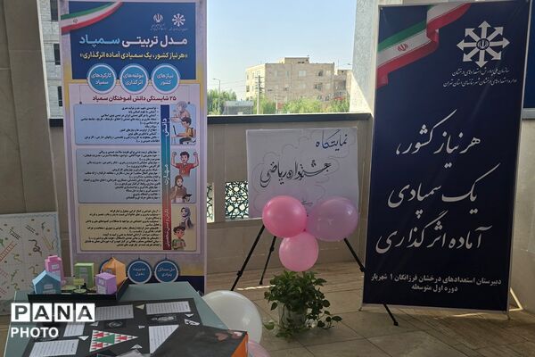 جشنواره ریاضی در مدرسه استعدادهای درخشان فرزانگان ۱ شهریار 