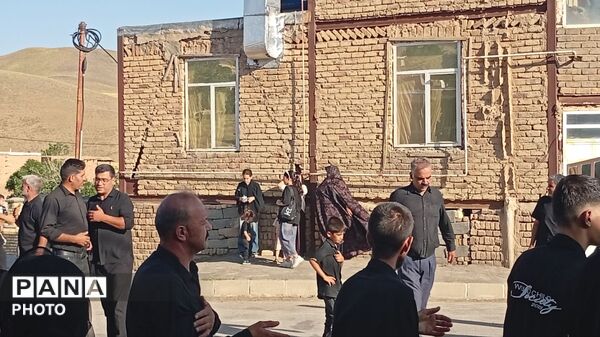 مراسم عاشورای حسینی در روستای گرجائی
