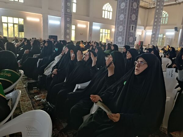 آیین گرامیداشت وفات حضرت ام البنین(س) و تکریم مادران و همسران شهدای شهرستان قدس