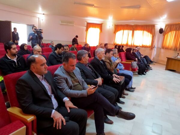 مراسم بازنشستگی مجید رحیمی زاده در دانشگاه آزاد بجنورد