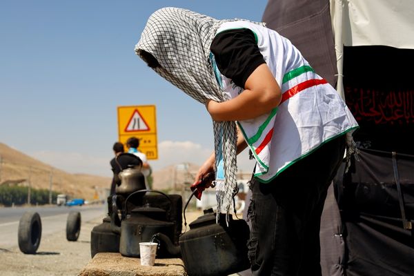 بازدید قائم مقام سازمان دانش‌آموزی از موکب‌های آذربایجان غربی