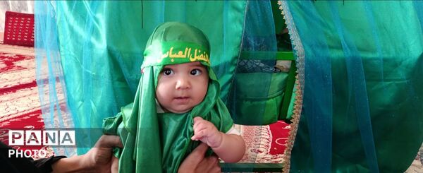 آیین معنوی شیرخوارگان حسینی در شهرستان فیض آباد