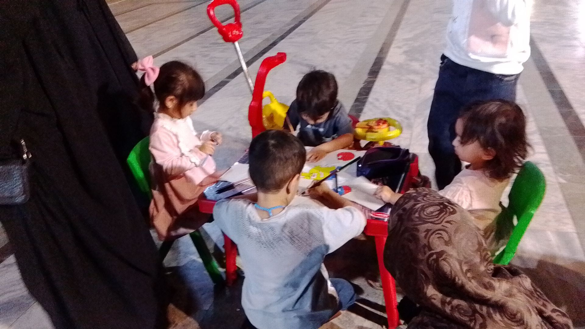 قاب پانا میزبان فعالیت غرفه کودک