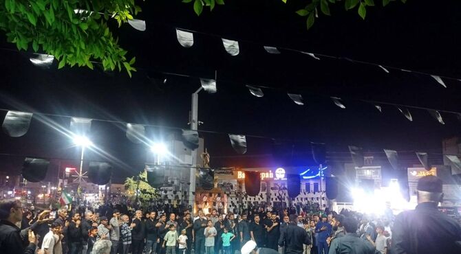 فریاد ایستادگی و شهادت در میناب