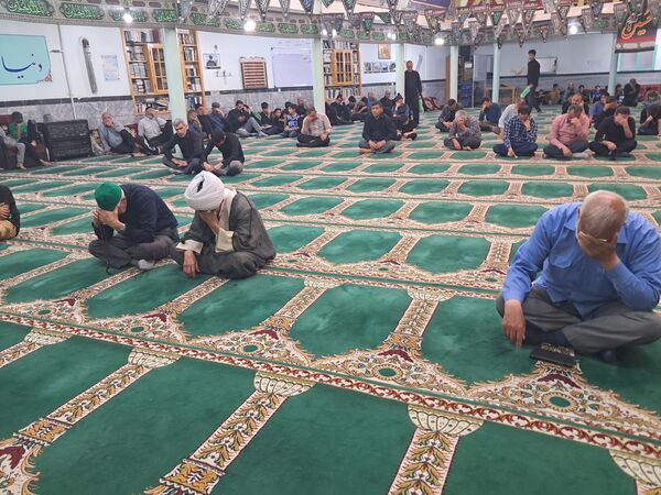شب دوم محرم در مسجد صاحب‌الزمان آشخانه