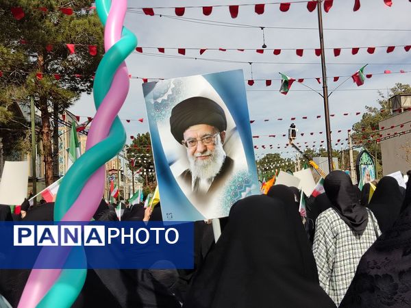 راهپیمایی ۲۲ بهمن در دیار حاج قاسم سلیمانی