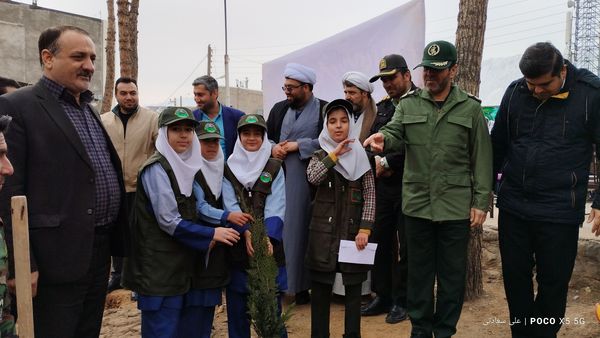 مراسم درختکاری در کلات 