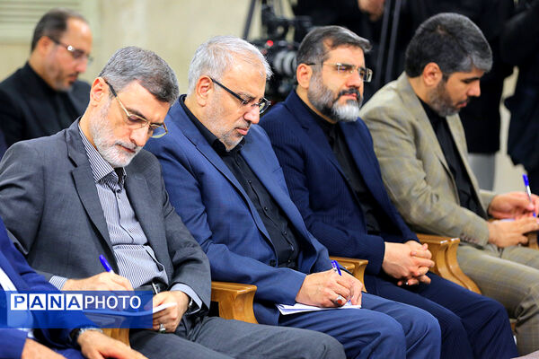 دیدار اعضای هیات دولت سیزدهم با رهبر انقلاب