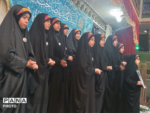 اجتماع بزرگ دختران سید علی در مهدیه شهرستان نیشابور 