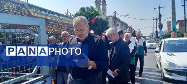 عزاداری شهادت ثامن‌الحجج(ع) در جویبار