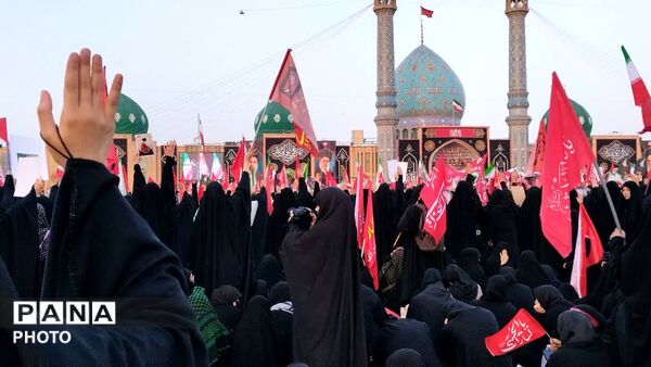 قاب هایی از یک بدرقه آسمانی ماندگار 