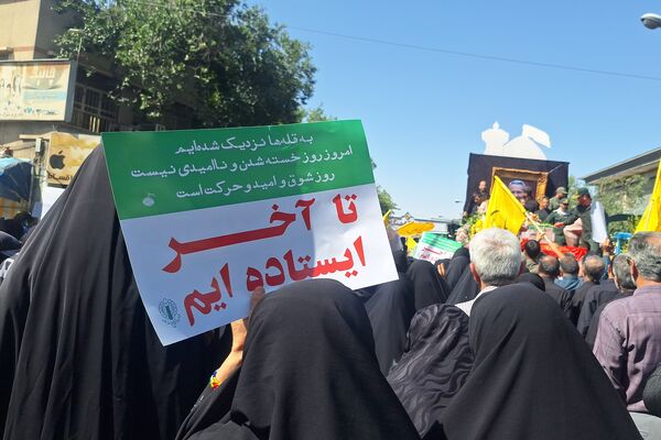 مراسم تشییع پیکر سردار شهید غلامحسین غیب پرور