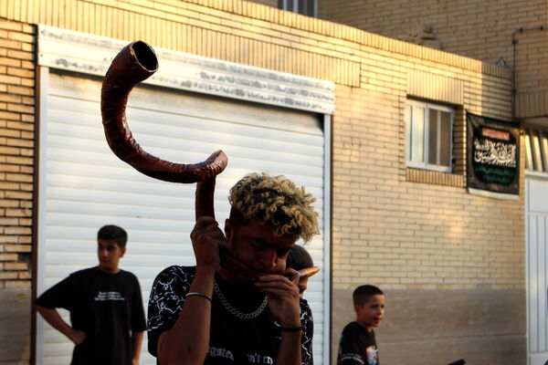 آیین نخل‌برداری شهادت امام رضا (ع) در یزد