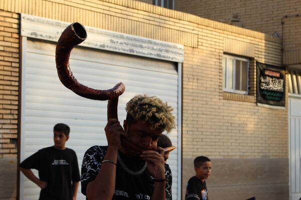آیین نخل‌برداری شهادت امام رضا (ع) در یزد