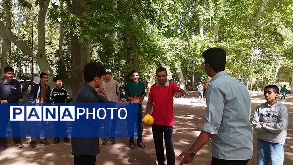 مسابقات ورزشی در اردوی جدید الورودهای شاهد ابوذر غفاری نیشابور 