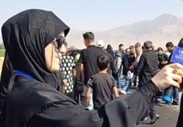  مراسم پیاده‌روی جاماندگان اربعین با حضور پرشور مردم ولایت مدار شهرستان چادگان