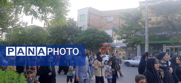 راهپیمایی کیلومتری غدیر در نیشابور